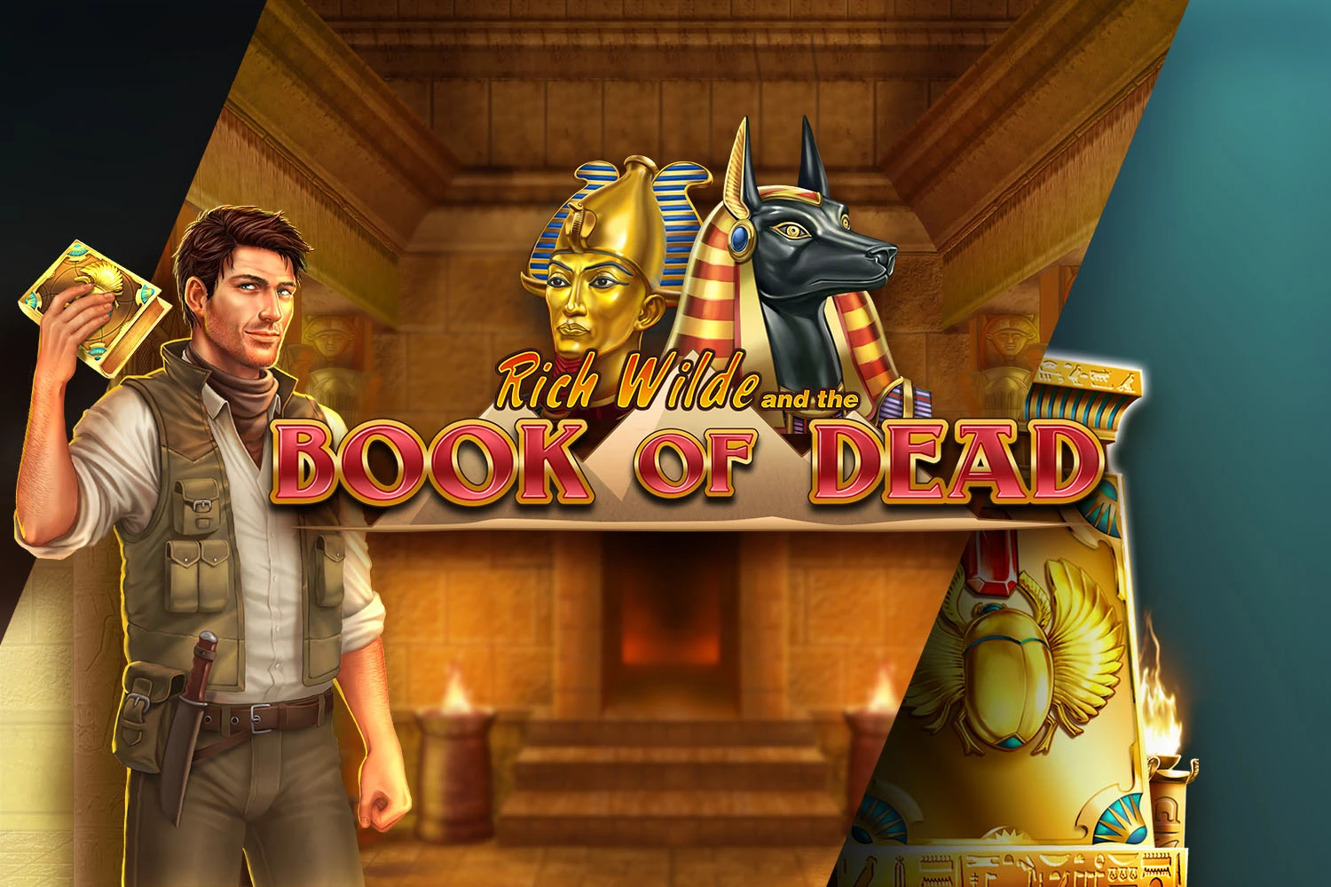 Book of Dead slot by Play'n GO — Rich Wilde Egyptian adventure with expanding symbols on a 5x3 grid